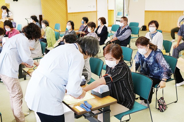 検診の様子